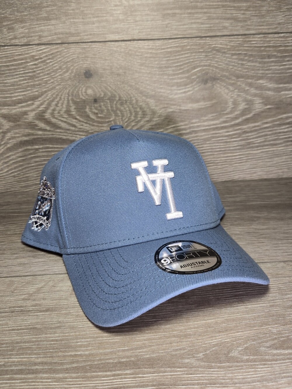 LA Dodgers Upside Down Logo New Era 9FORTY Snapback 40th Anniversary A Frame New
